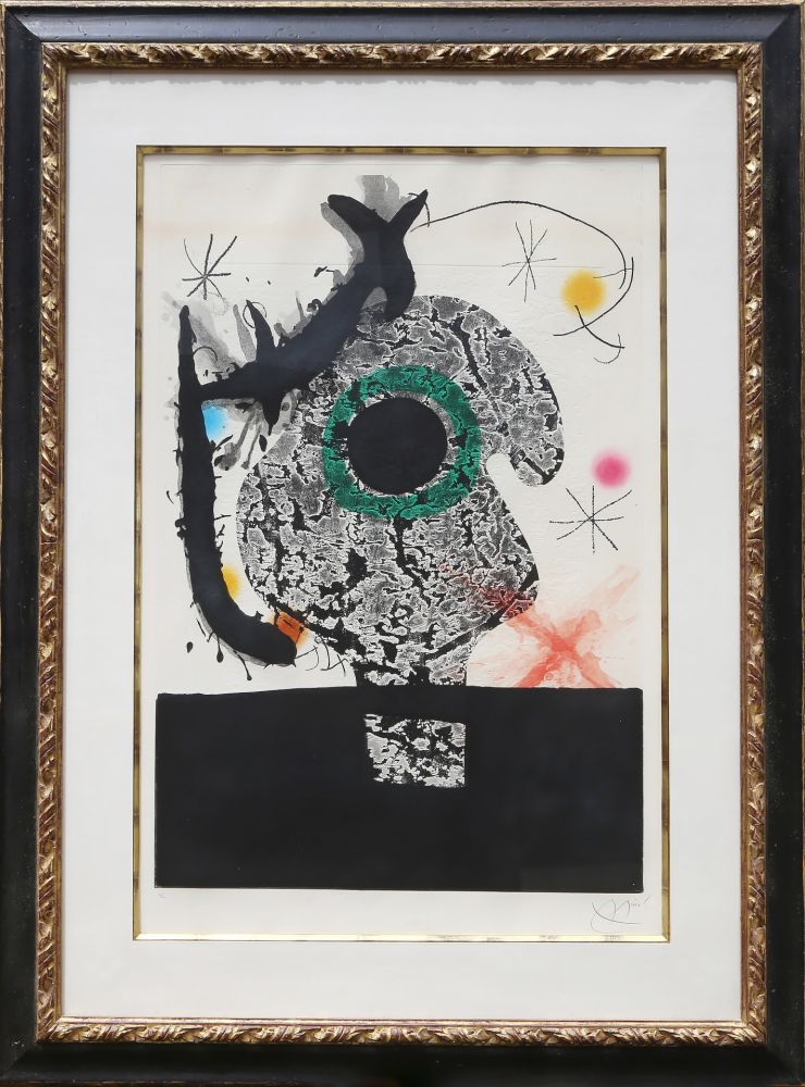 Aquatinte Miró - Polypheme