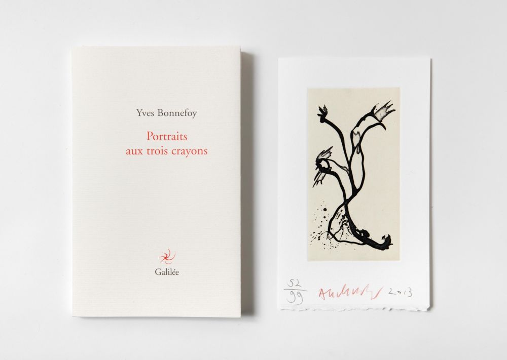 Livre Illustré Alechinsky - Portrait aux trois crayons