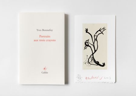 Livre Illustré Alechinsky - Portrait aux trois crayons