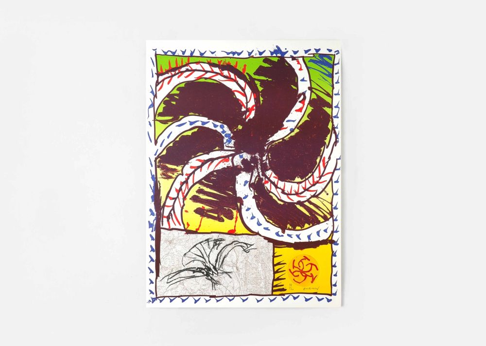 Gravure Alechinsky - Prédateur