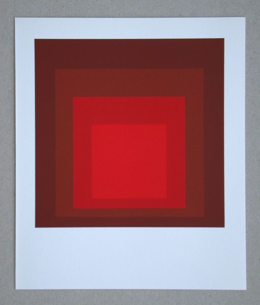 Sérigraphie Albers - R-I d-5