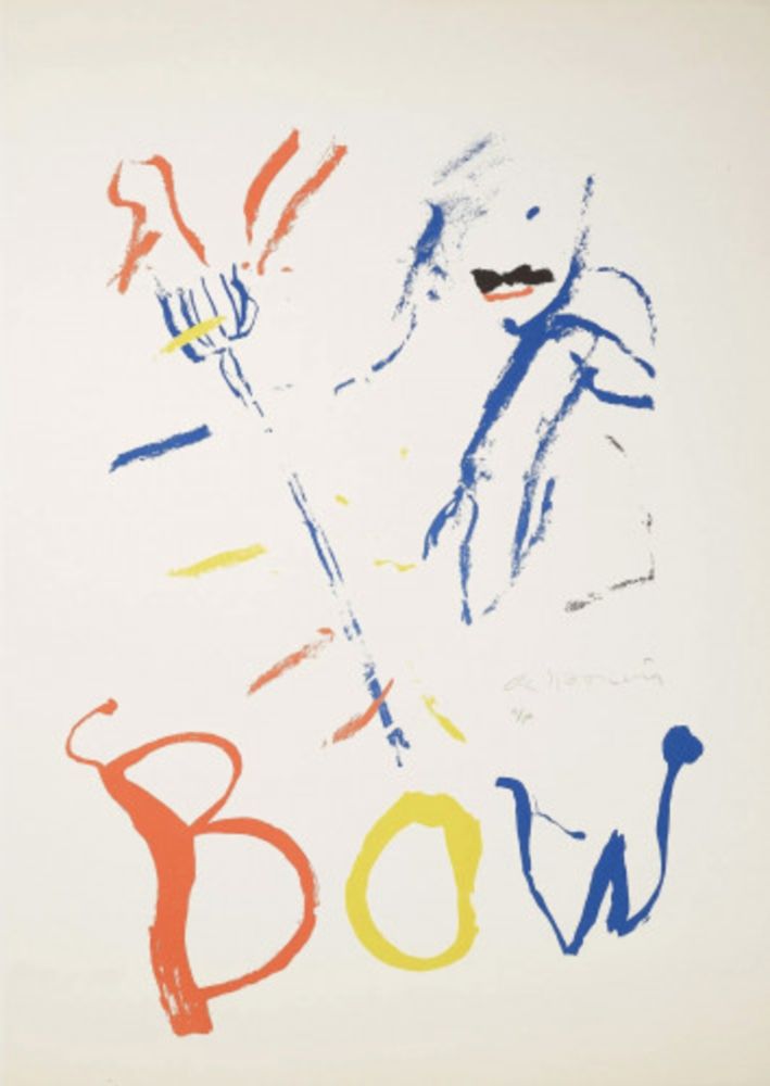 Lithographie Kooning - Rainbow: Thelonious Monk Devil at the Keyboard