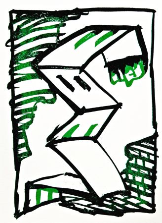 Lithographie Alechinsky - Résumé