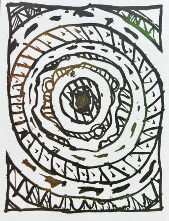 Lithographie Alechinsky - Résumé