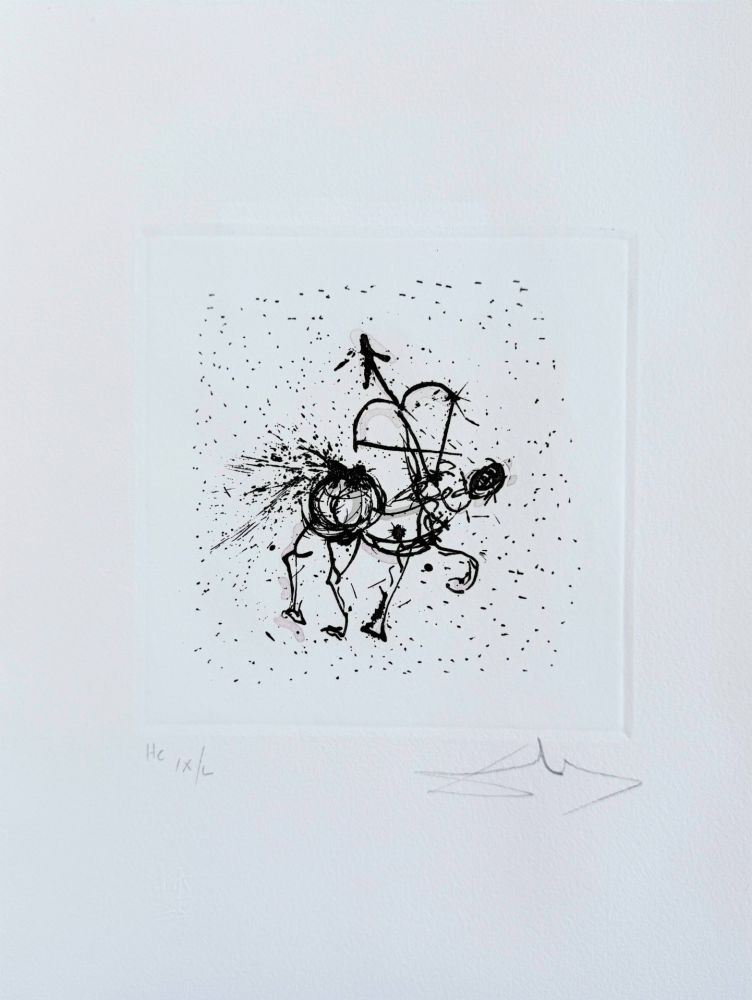 Eau-Forte Dali - Sagittarius