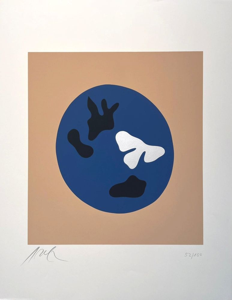 Sérigraphie Arp - Sans titre