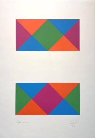 Sérigraphie Bill - Sans titre 