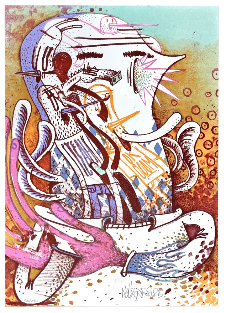 Lithographie Dizac - Sans titre 2