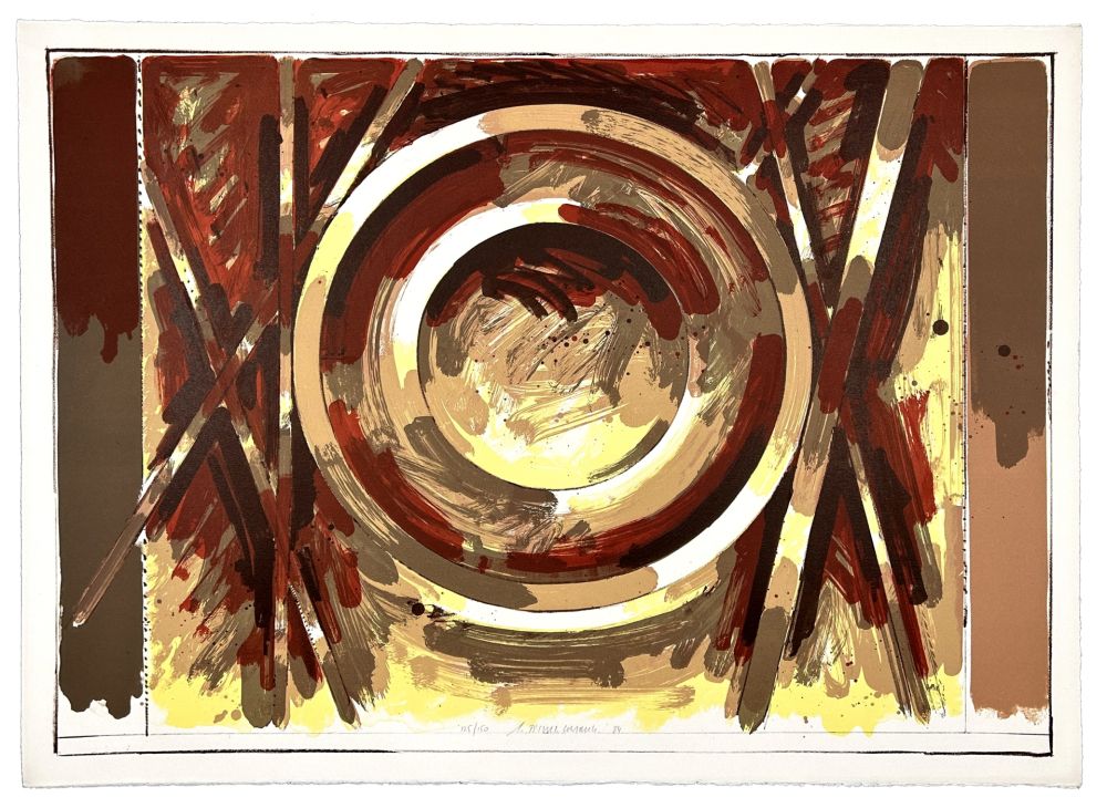 Lithographie Titus Carmel - Sans titre 2