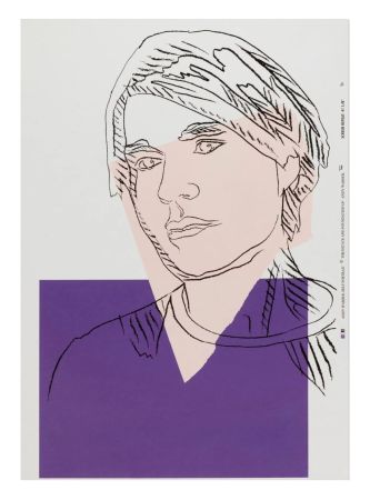 Sérigraphie Warhol - Self-Portrait