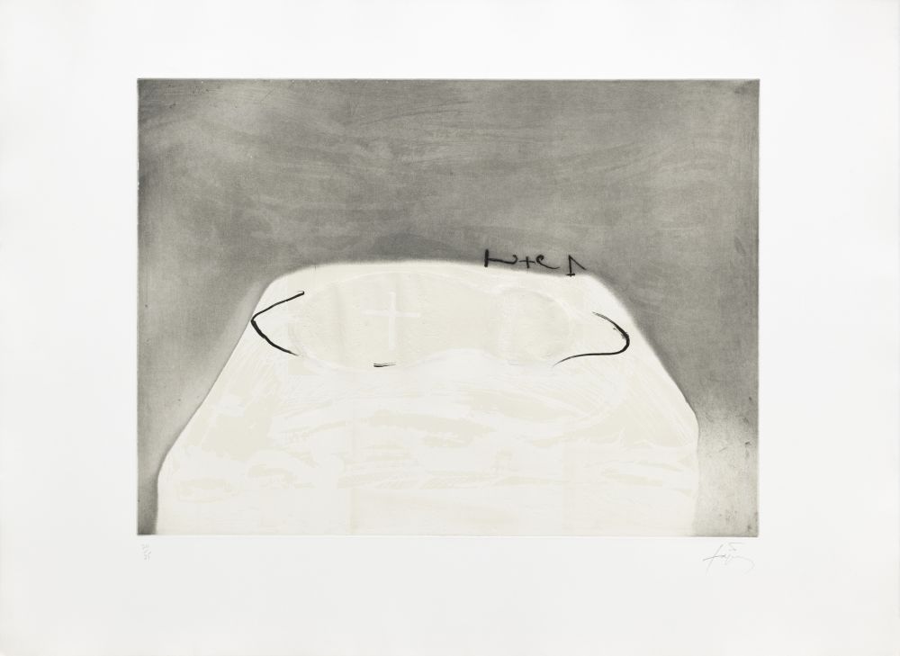 Gravure Tàpies - Semelle 