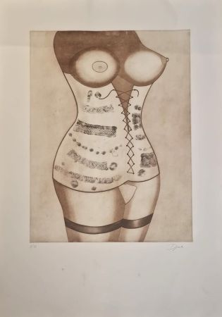 Eau-Forte Djak - Senza titolo