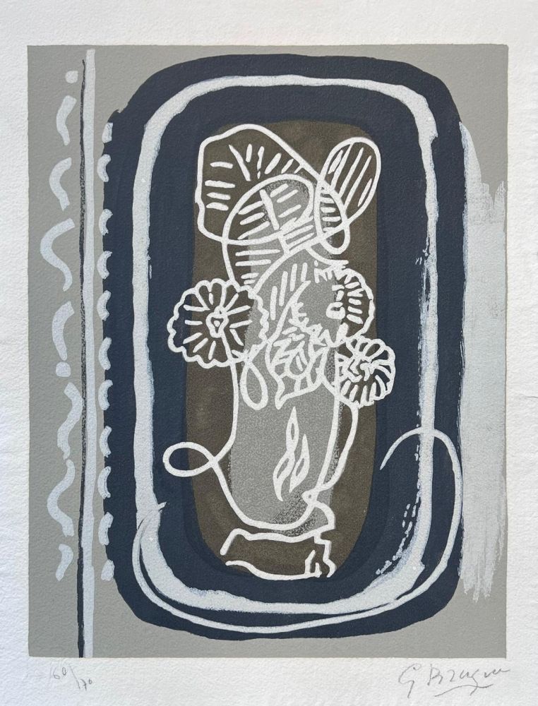 Gravure Sur Bois Braque - Si je mourais là-bas 