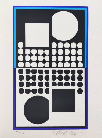 Sérigraphie Vasarely - Sicomar