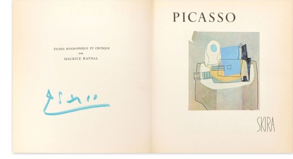 Livre Illustré Picasso - Signed The Taste of Our Time by Skira Raynal 1953 FIRST EDITION in French