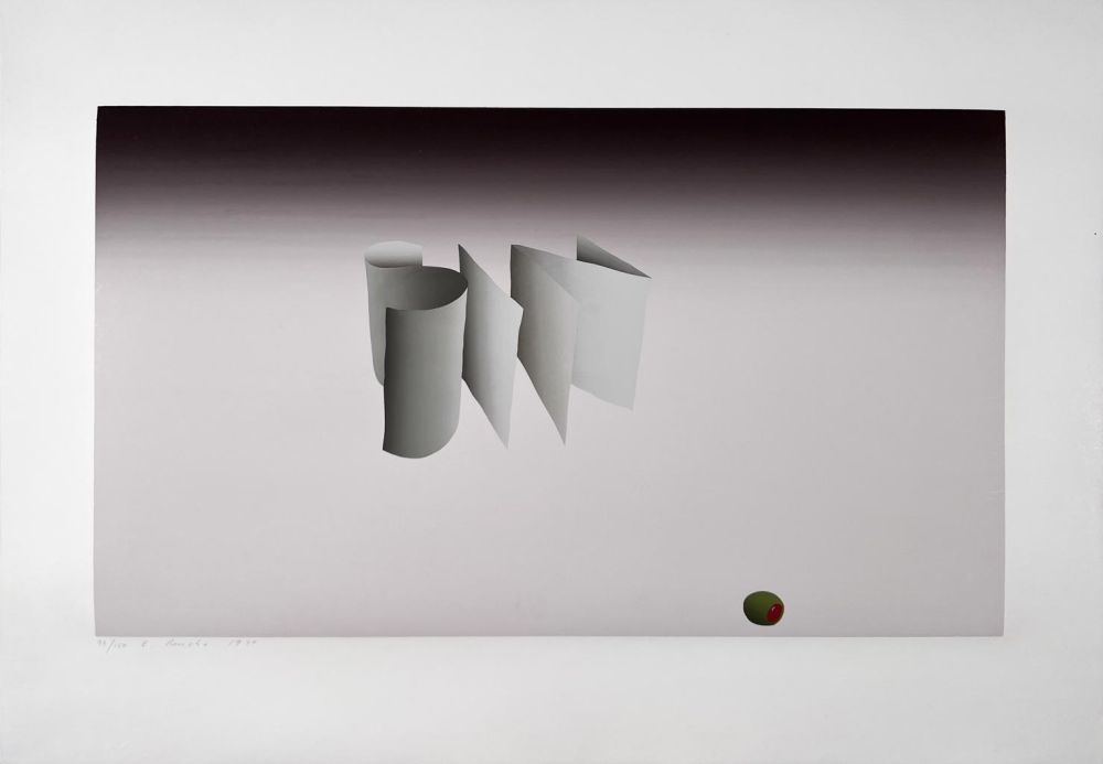 Lithographie Ruscha - Sin 