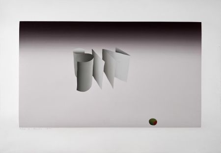 Lithographie Ruscha - Sin 