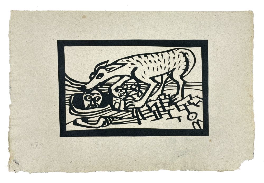 Gravure Sur Bois Müller - SKILIA IV