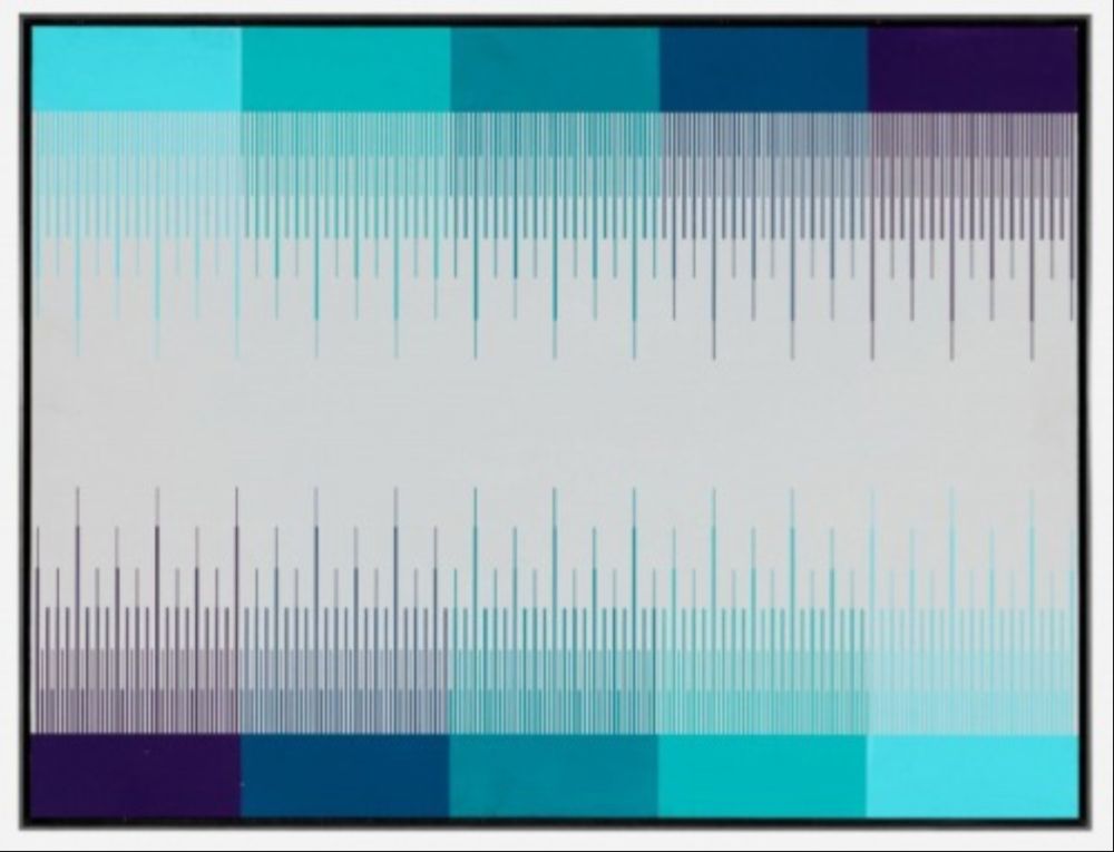 Multiple Anuszkiewicz - Soft Gray