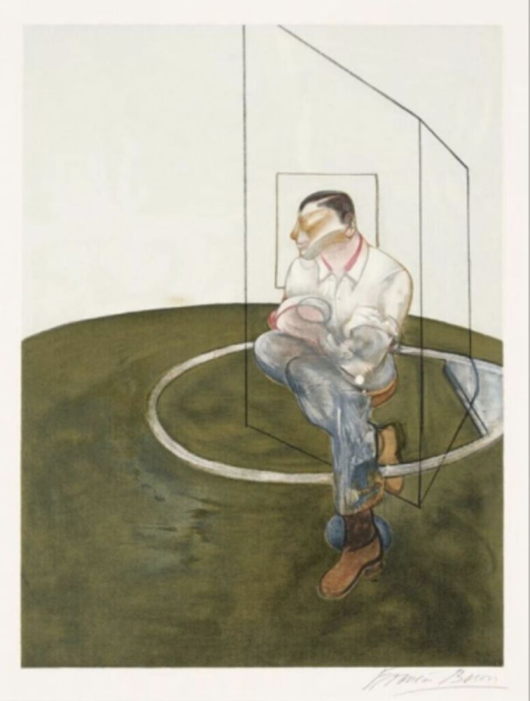 Lithographie Bacon - Study for a Portrait of John Edwards