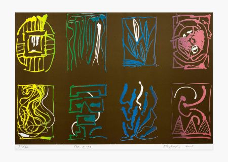 Lithographie Alechinsky - Tap et car