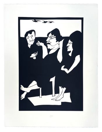 Gravure Sur Bois Müller - TROIS GRÂCES