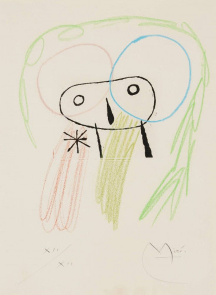 Multiple Miró - Untitled (from the La bague d’Aurore portfolio)