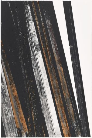 Sérigraphie Venet - Untitled II (Lignes droites)