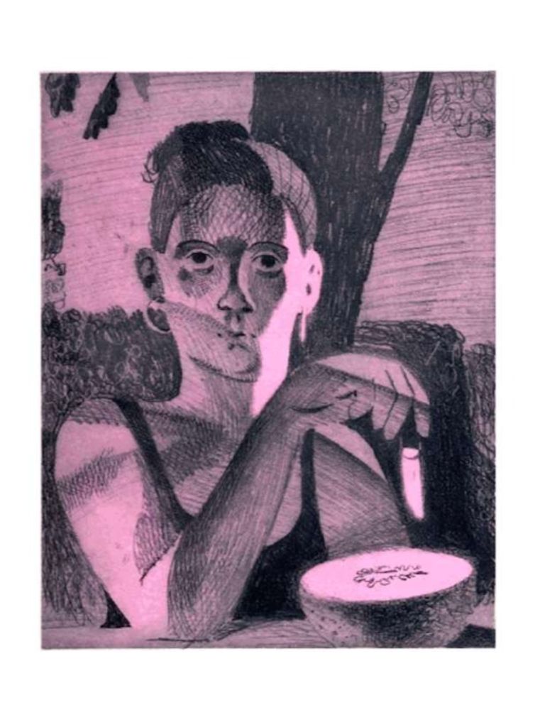 Gravure Bollinger - Untitled (Melon Light)