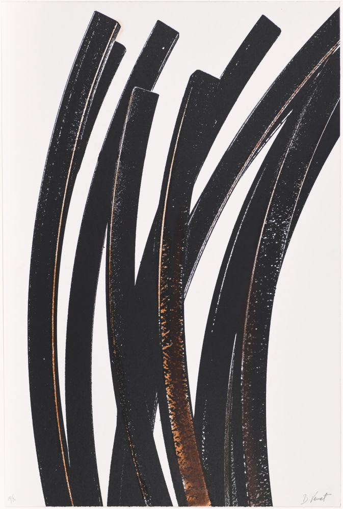 Sérigraphie Venet - Untitled VII (Arcs)