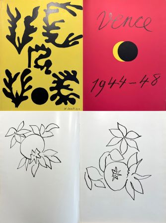 Livre Illustré Matisse - VERVE VOL. VI - N° 21-22. VENCE 1944-48 : PEINTURES ET DESSINS DE MATISSE.
