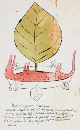 Offset Warhol - Wild Raspberries IV.136A (Roast Iguana)