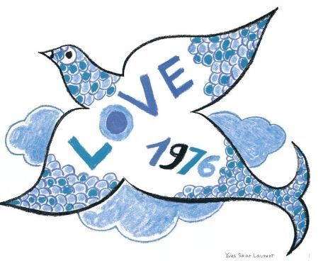Aucune Technique Saint Laurent - YVES SAINT LAURENT LOVE 1976